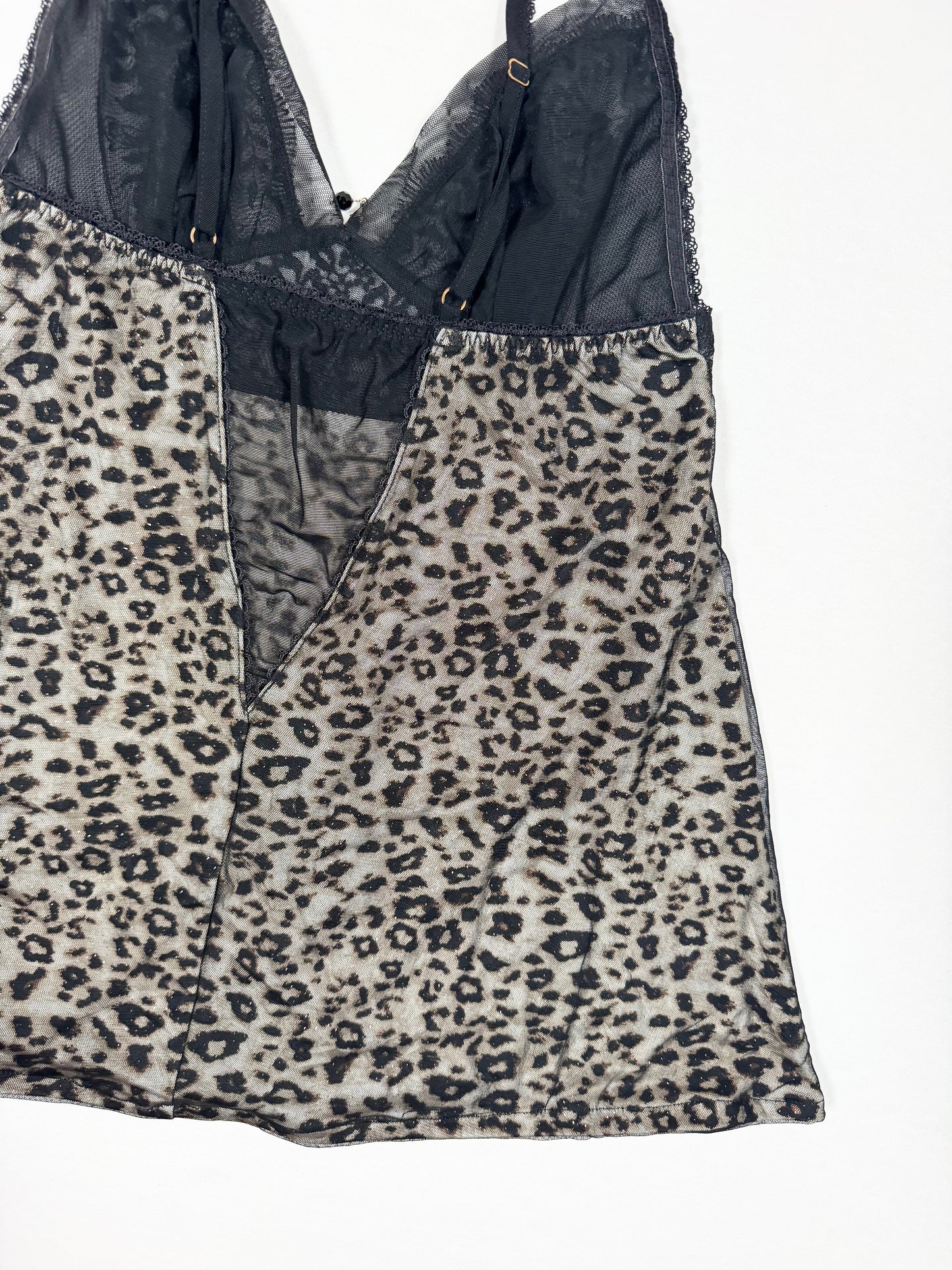 Glitter Leopard Cami ♡ Size S