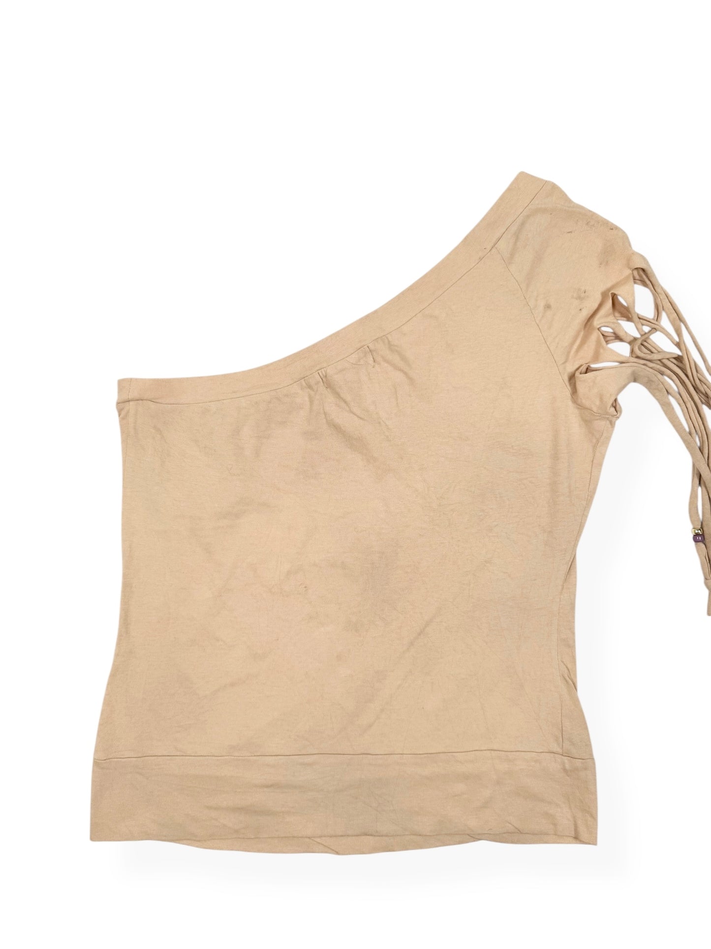 Baby Phat One Shoulder Tassel Tank ♡ Size L