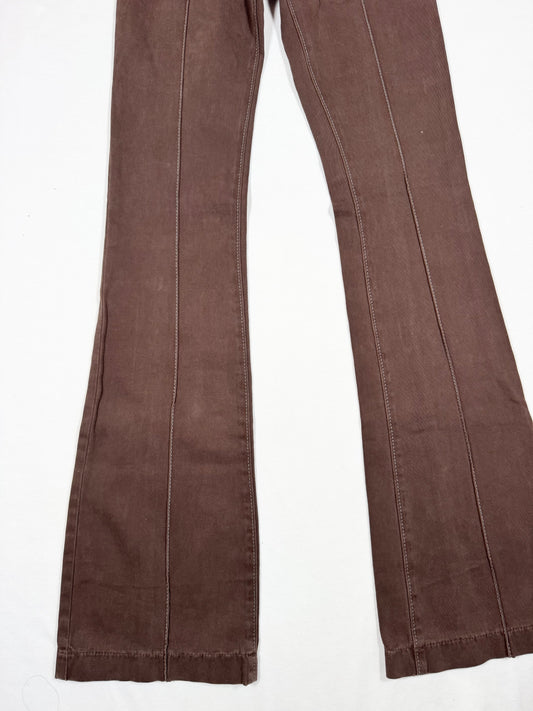 Miss Sixty Brown Flared Pants ♡ Size 25