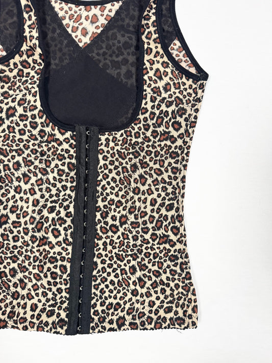 Leopard Underbust Corset ♡ Size XS/S