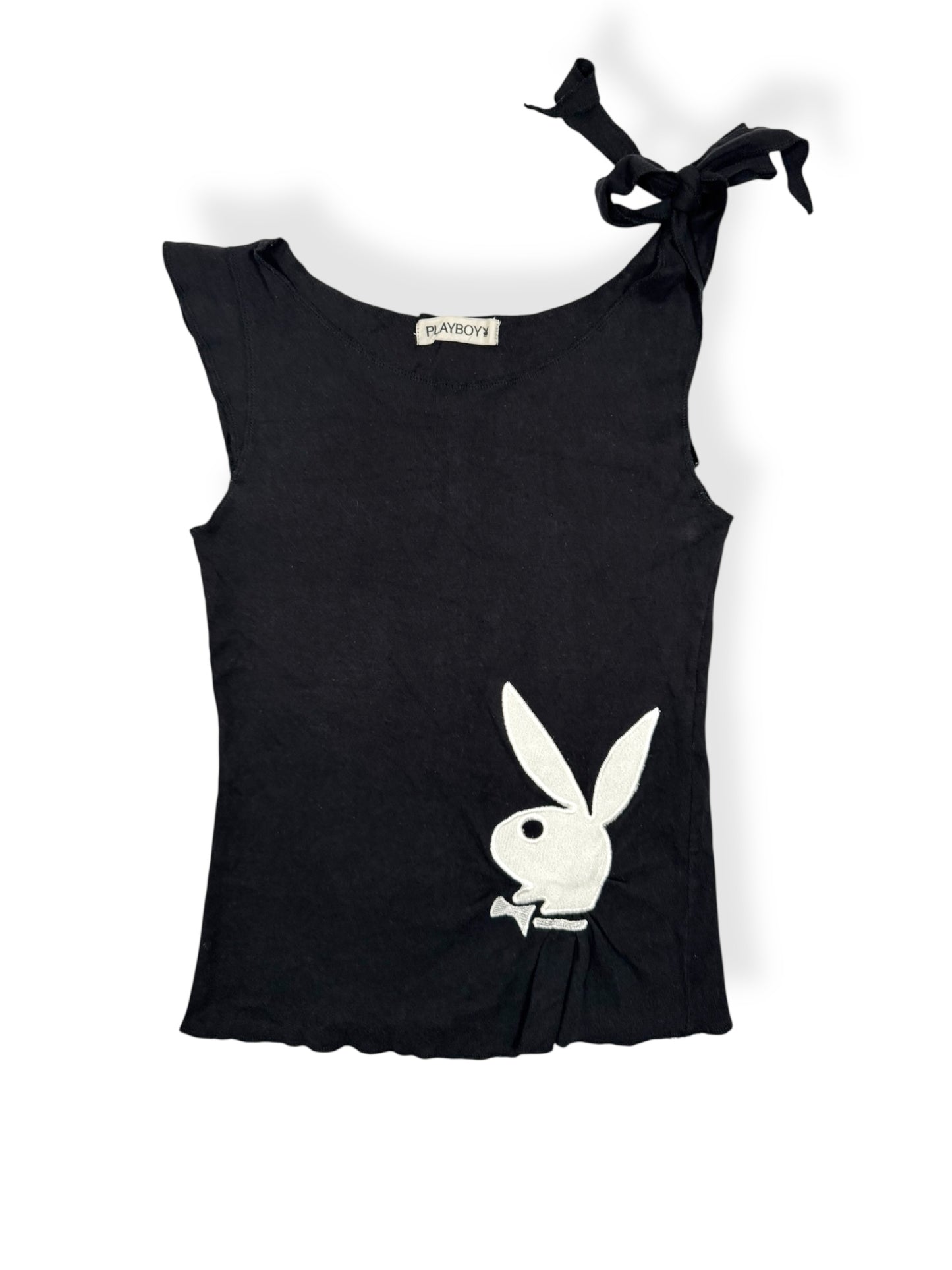 Playboy Tie Shoulder Tank