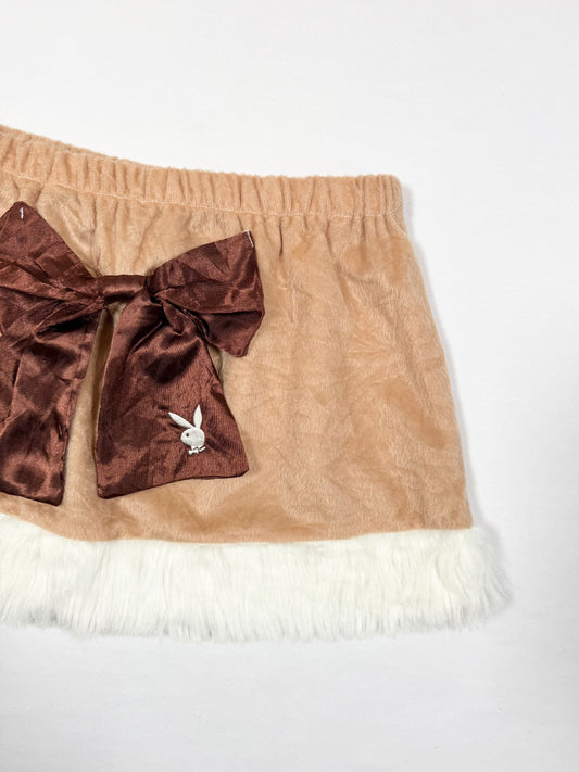 Playboy Bow Mini Skirt