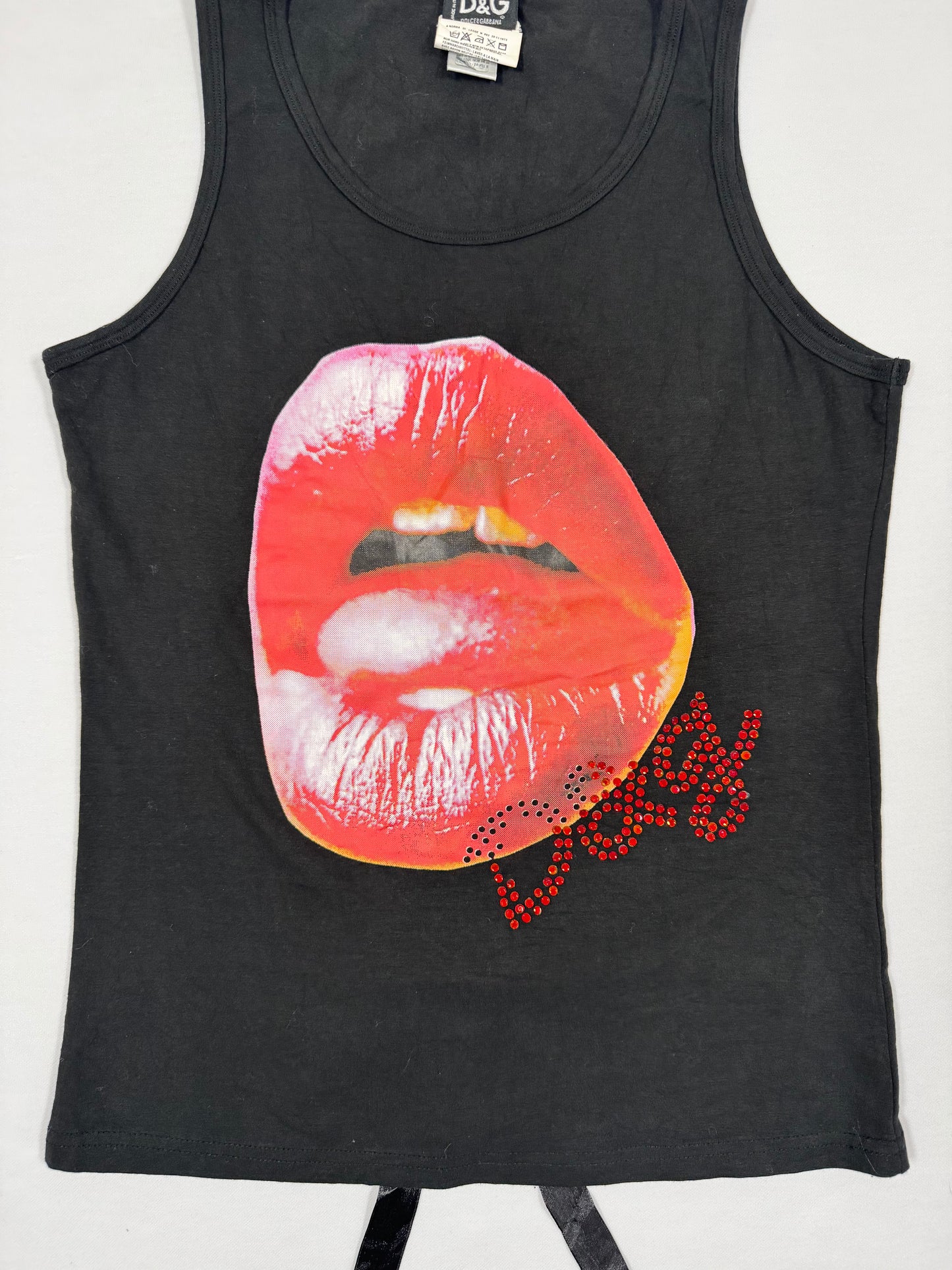 D&G Lips Corset Tank