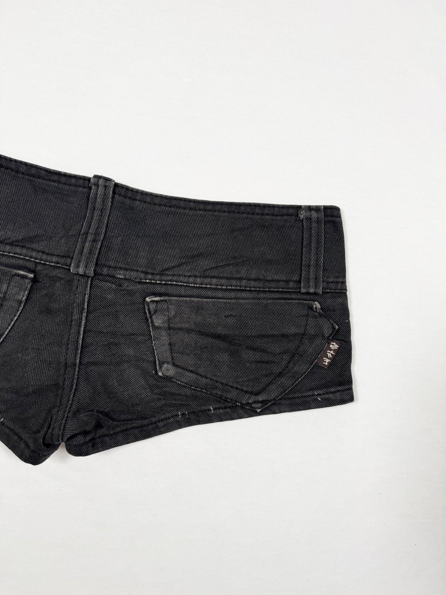 Studded Black Micro Shorts ♡ Size XS