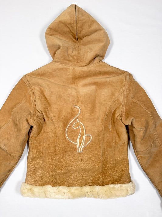 Baby Phat Suede Fur Trim Jacket ♡ Size XS/S