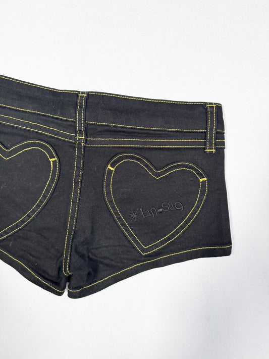Heart Mini Shorts ♡ Size XS
