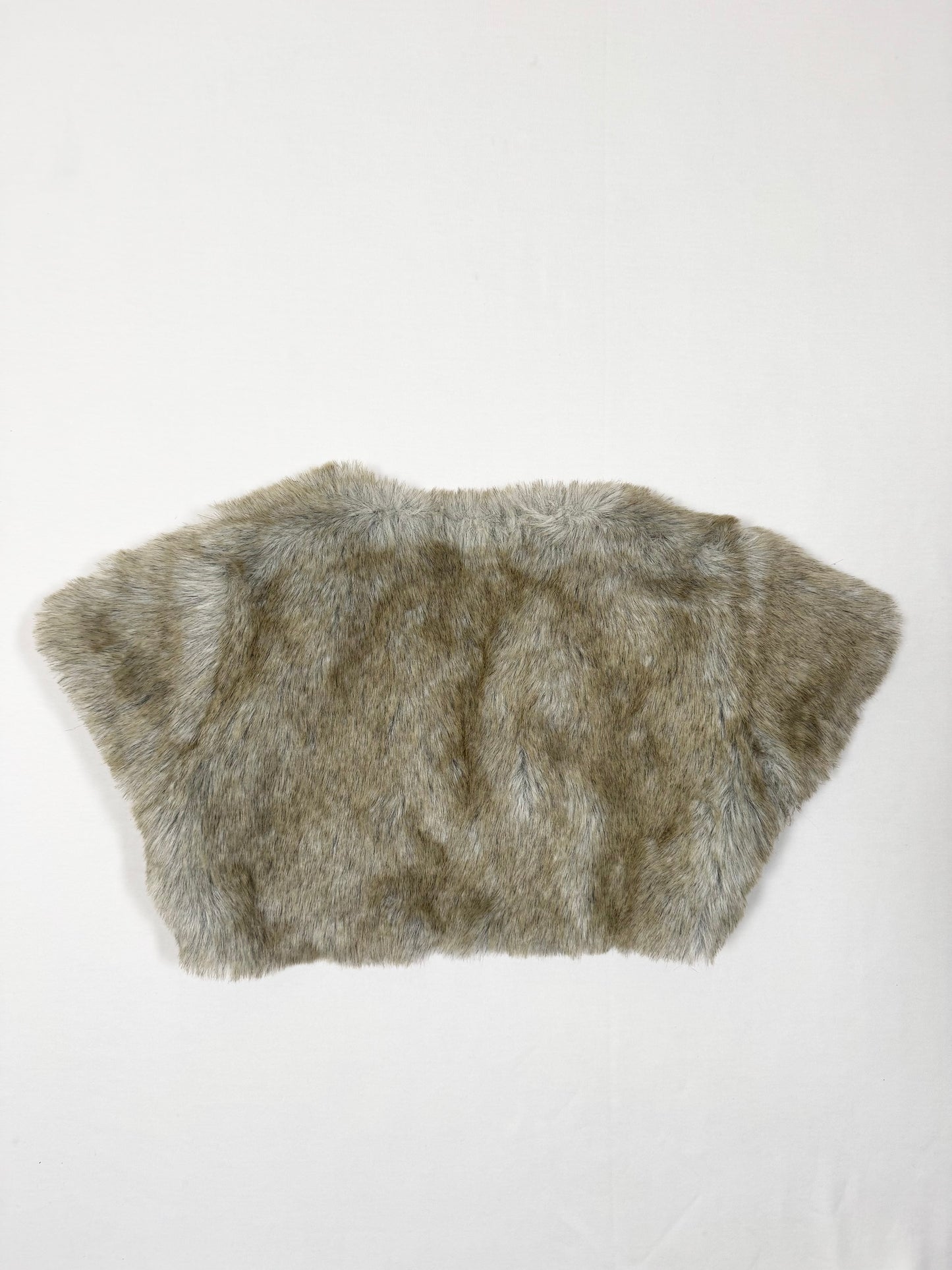Grey Fur Bolero