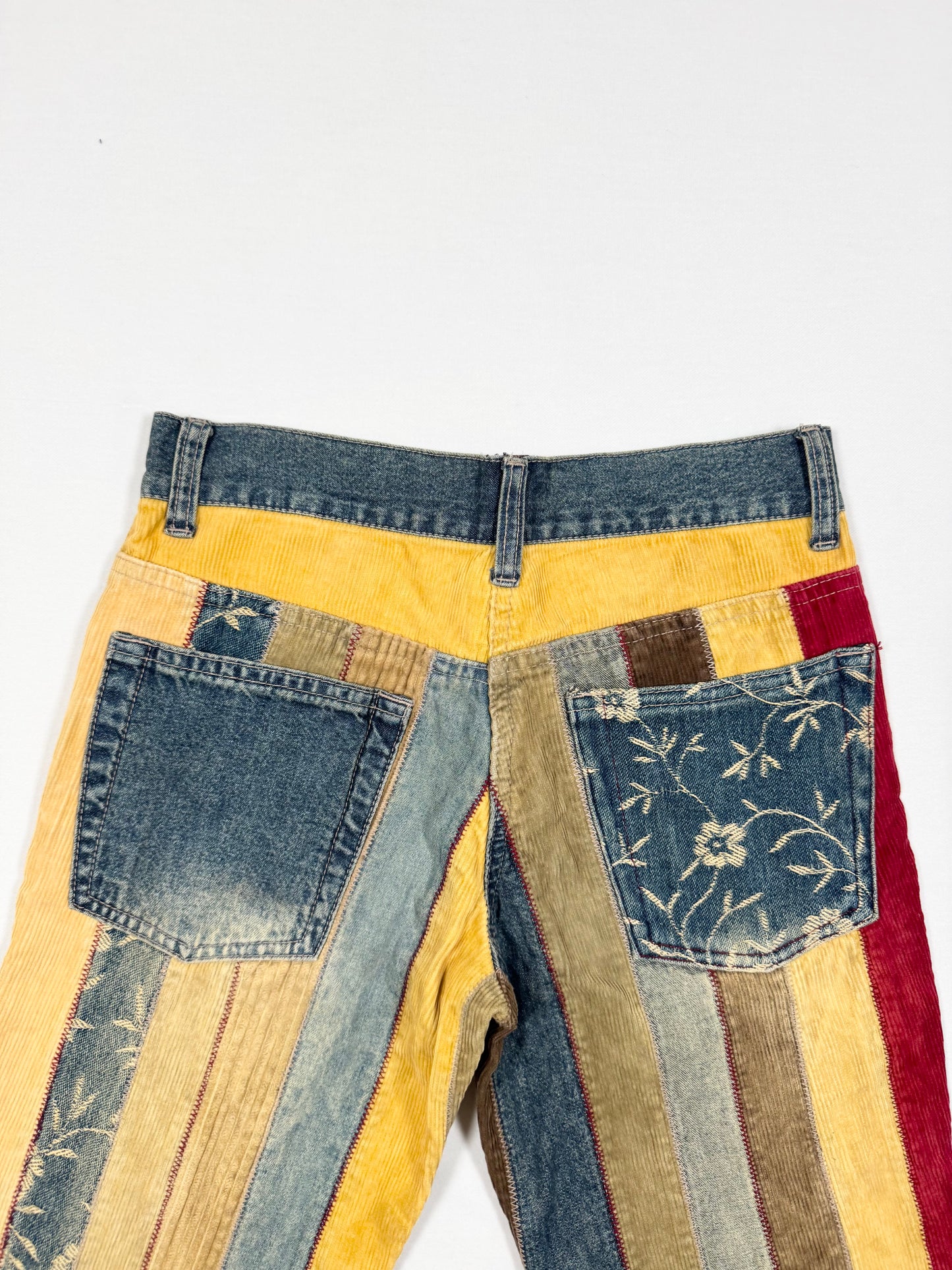 Corduroy Striped Flares ♡ Size XXS