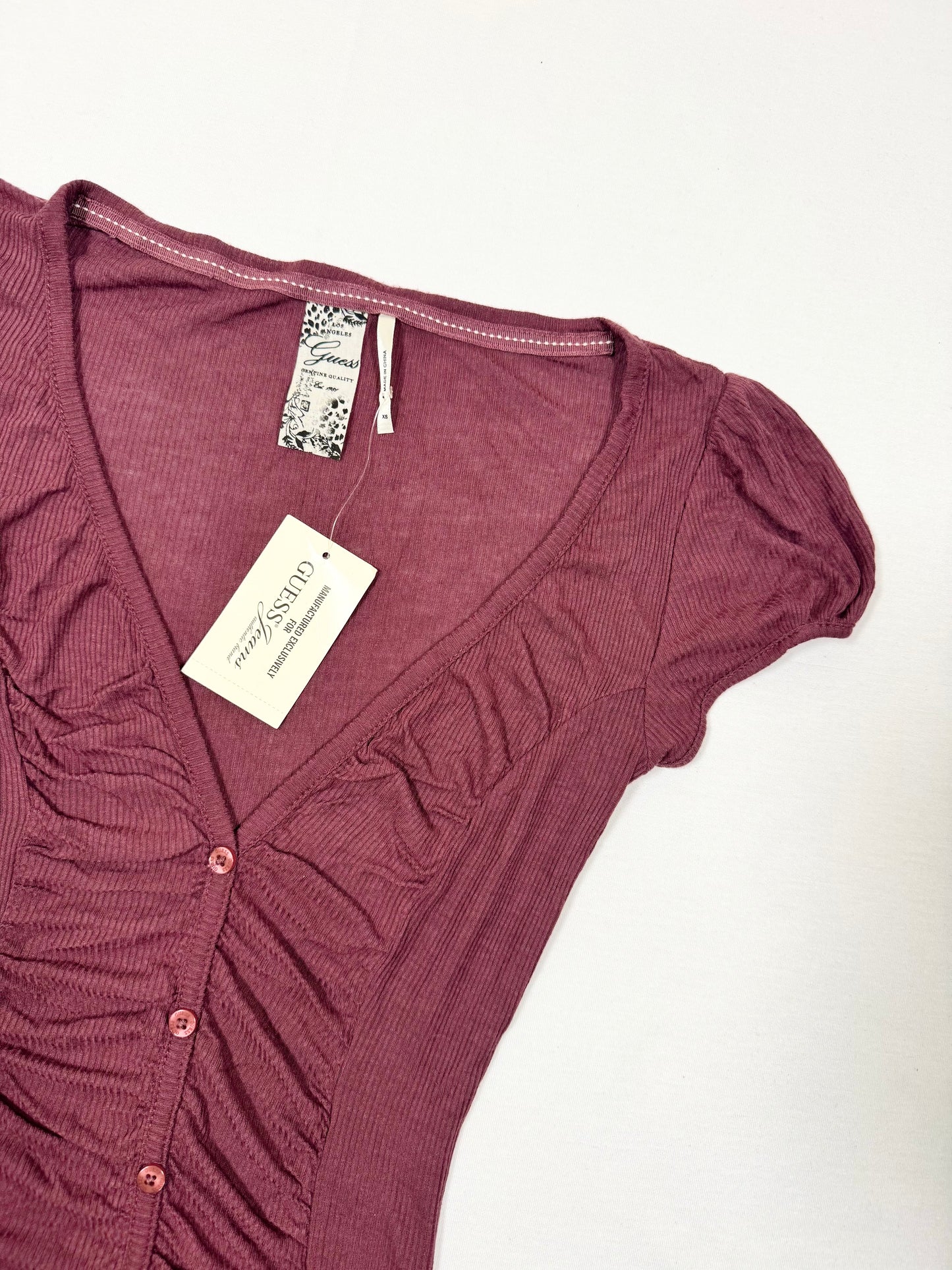 Guess Button Tee