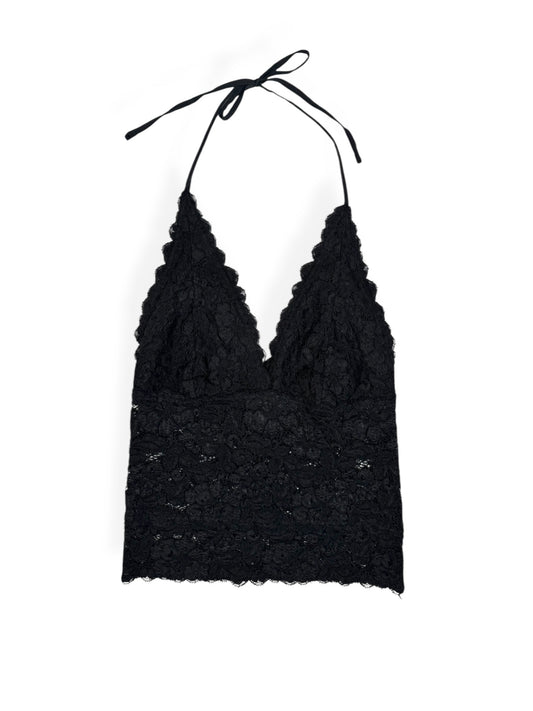 Black Lace Halter ♡ Size S