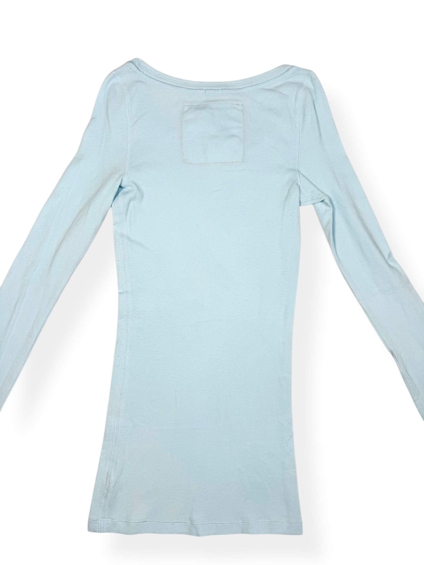 Abercrombie Baby Blue Long Sleeved Top ♡ Size S