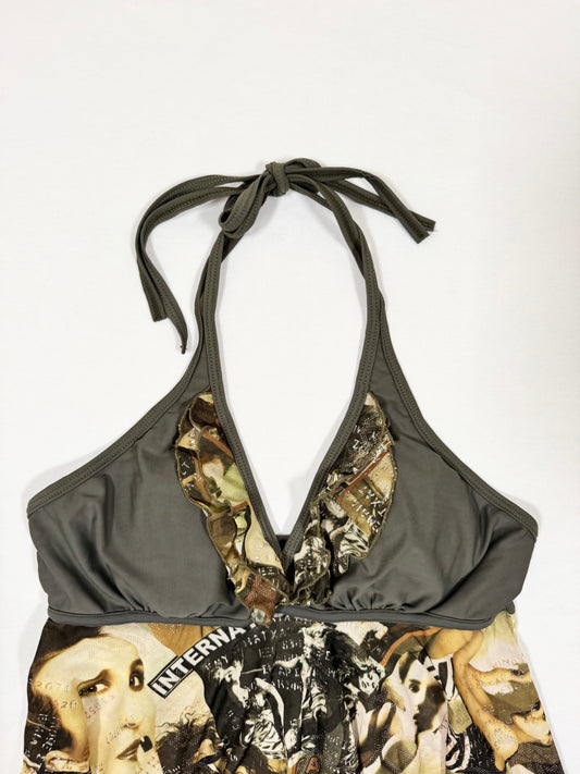 Magazine Print Halter