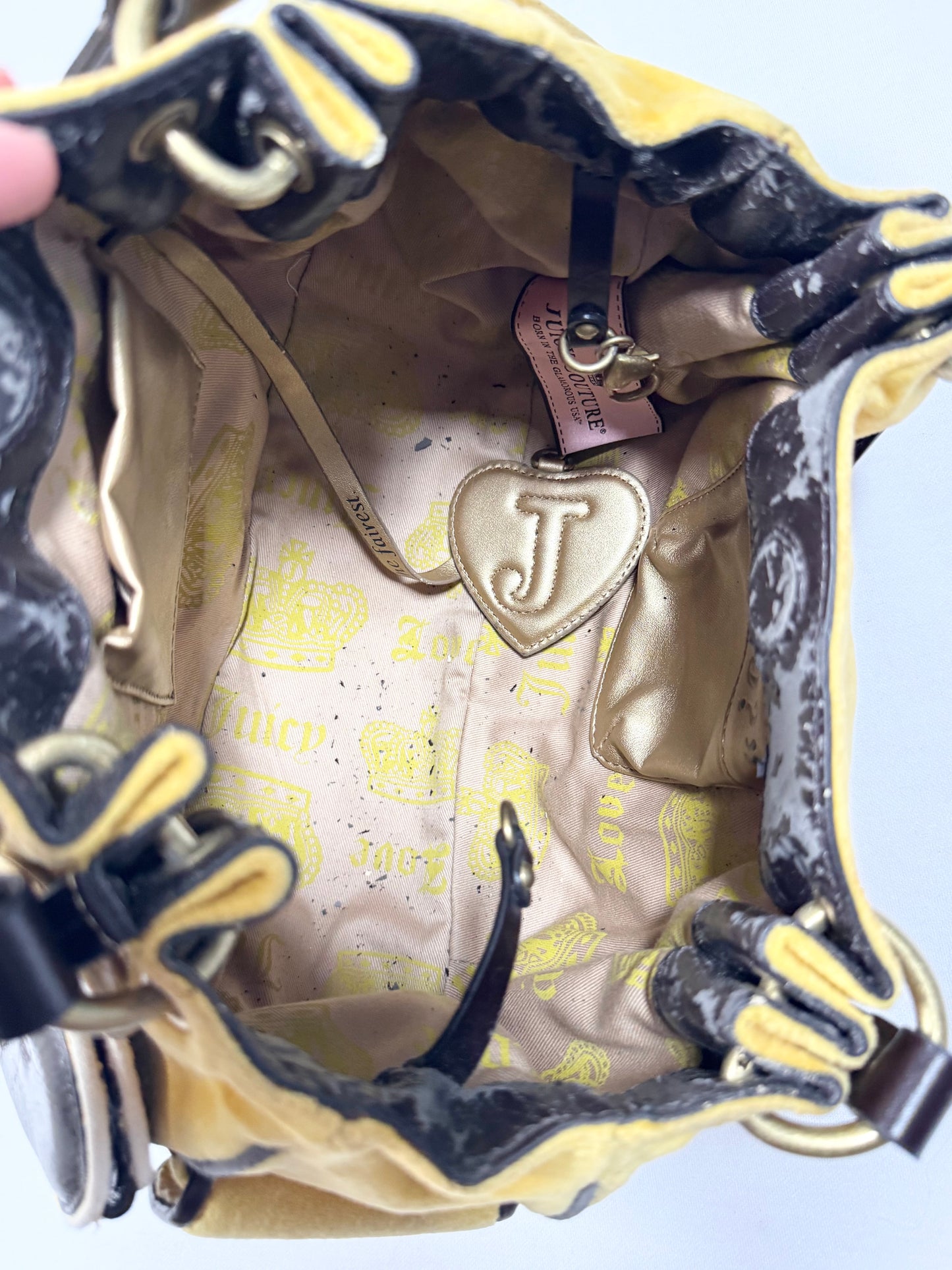 Yellow Juicy Couture Bag