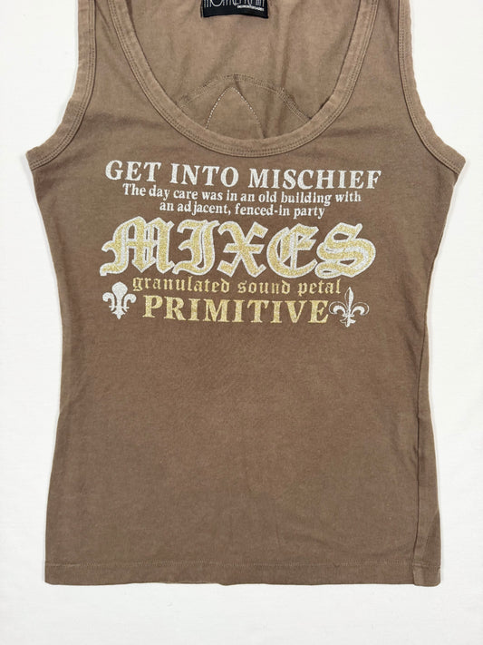 Brown Grunge Tank