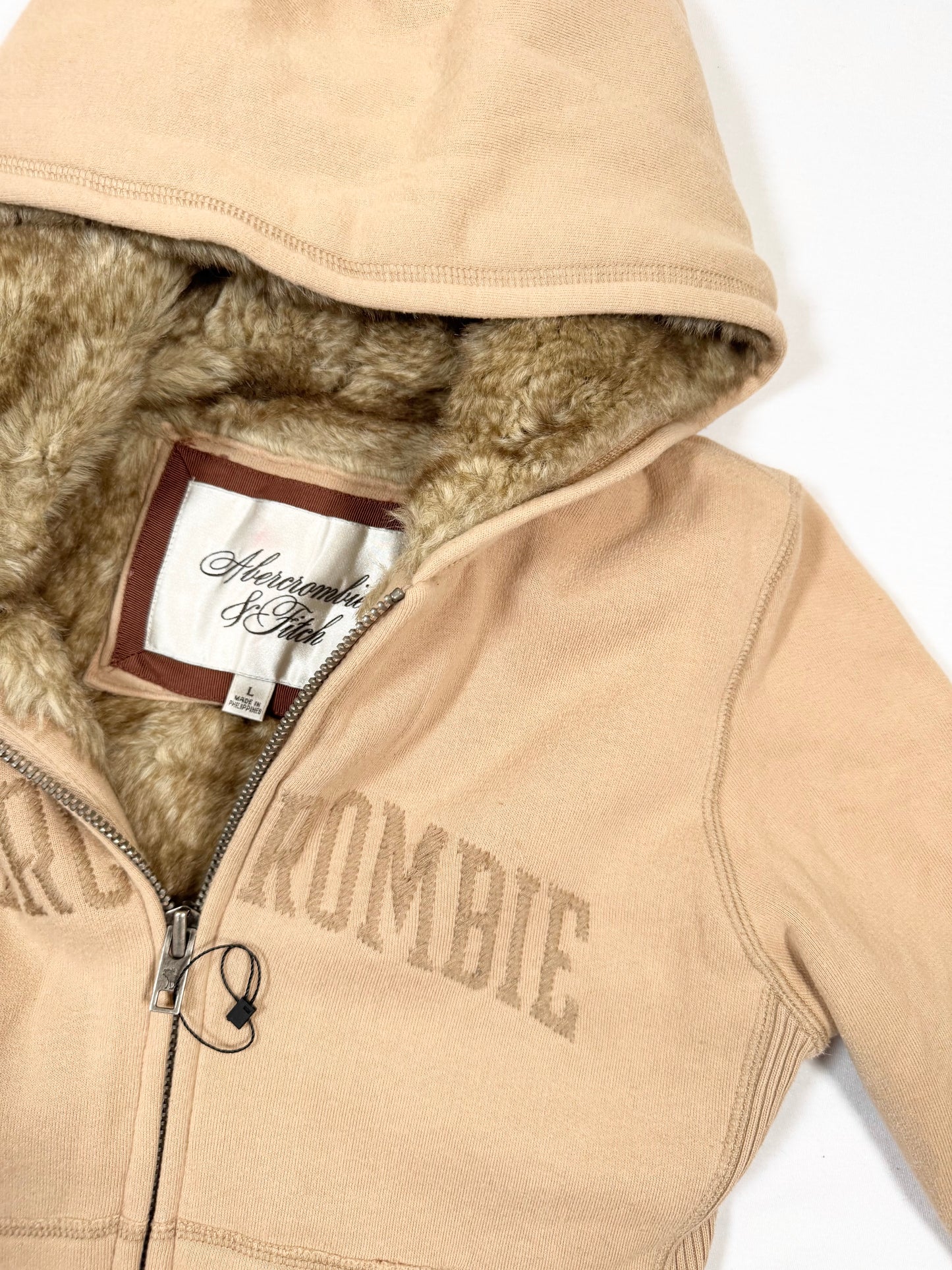 Abercrombie & Fitch Fur Hoodie