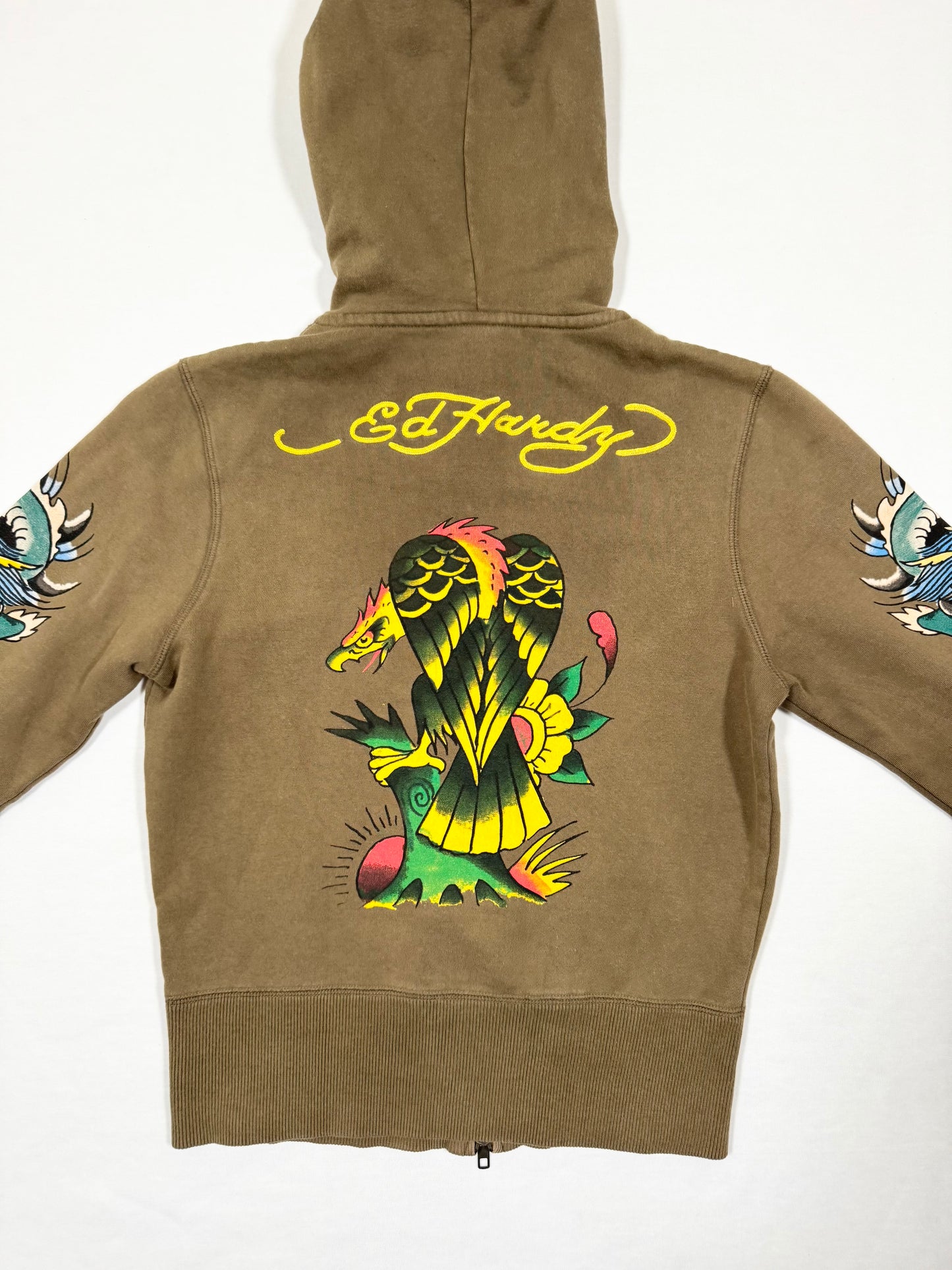 Brown Ed Hardy Hoodie