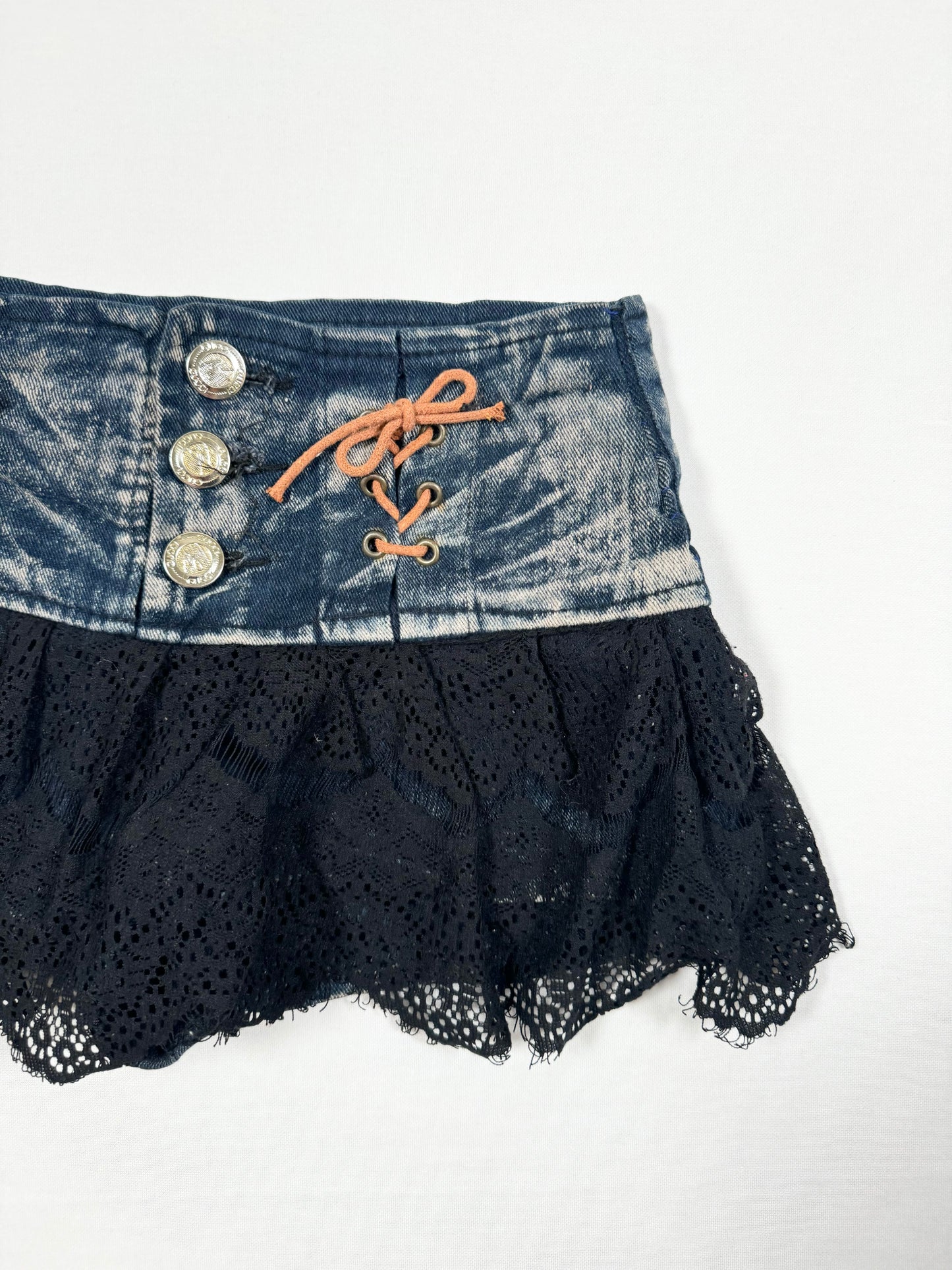 Lace Up Micro Skort