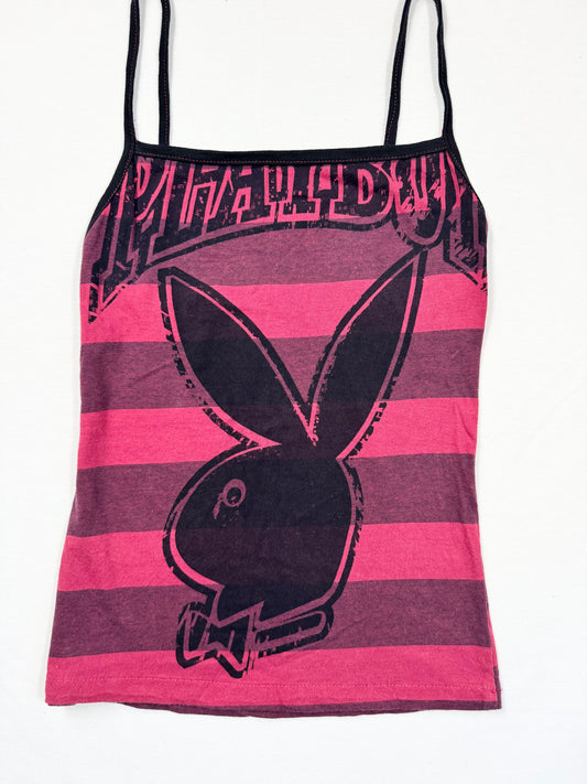 Playboy Burgundy Striped Cami ♡ S