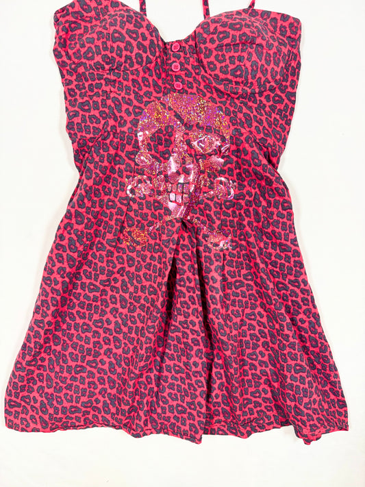 Leopard Skull Dress ♡ Size S/M