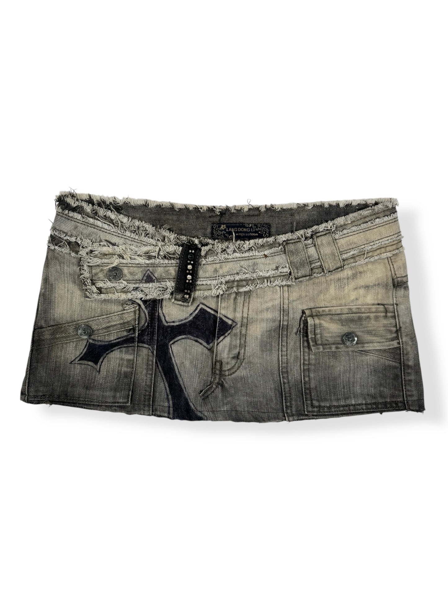 Grunge Mini Skirt
