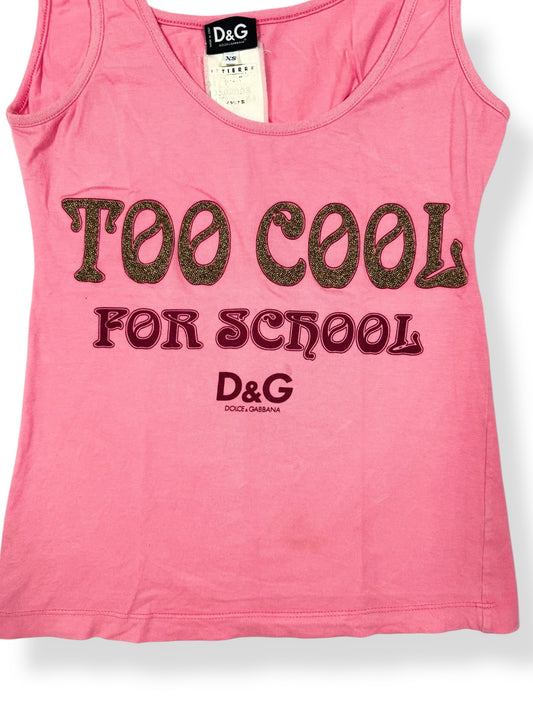 D&G Top Cool For School Tank