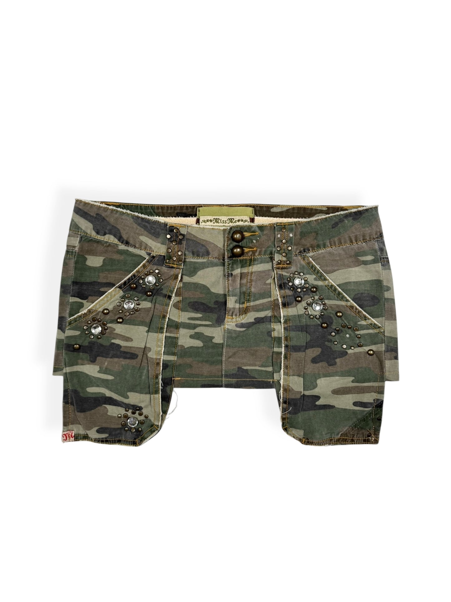 Miss Me Camo Mini Skirt ♡ Size M