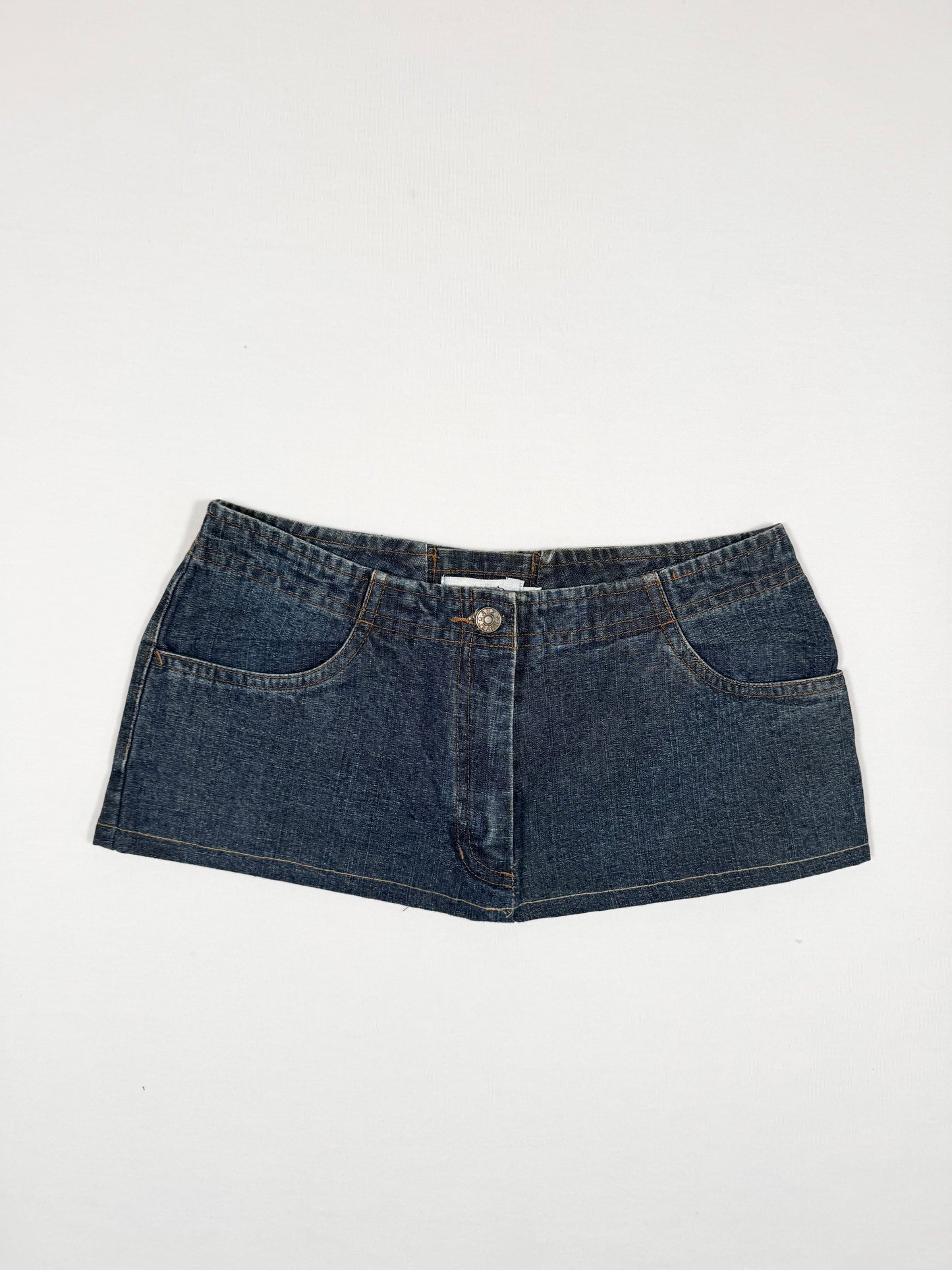 Lace Up Micro Skirt