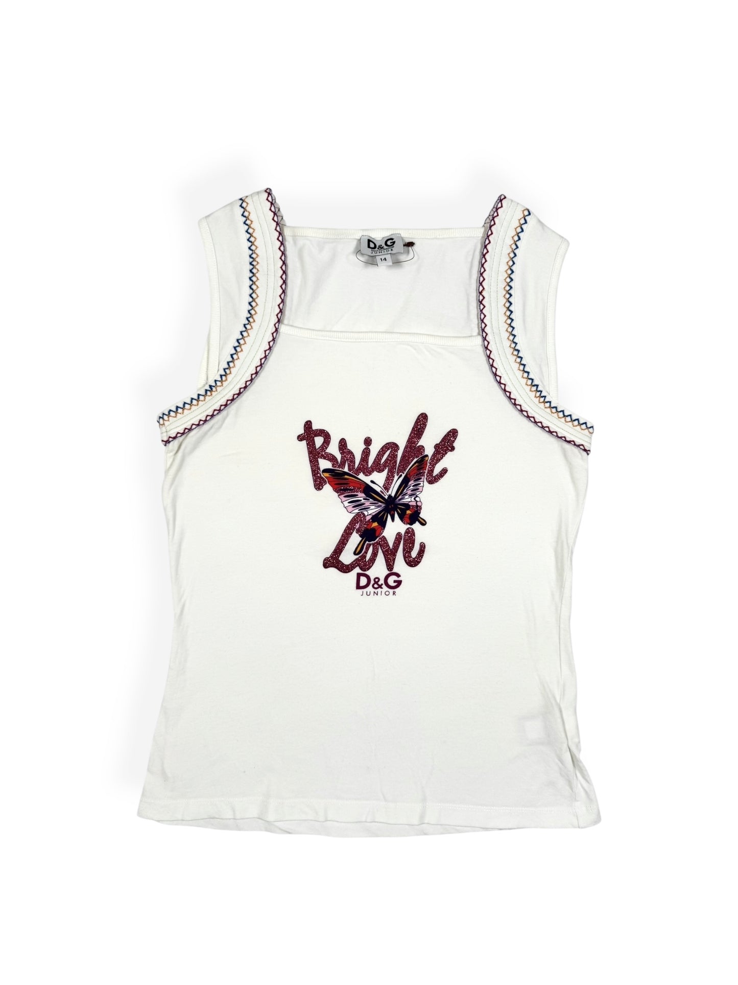 D&G Butterfly Tank ♡ Size XS/S