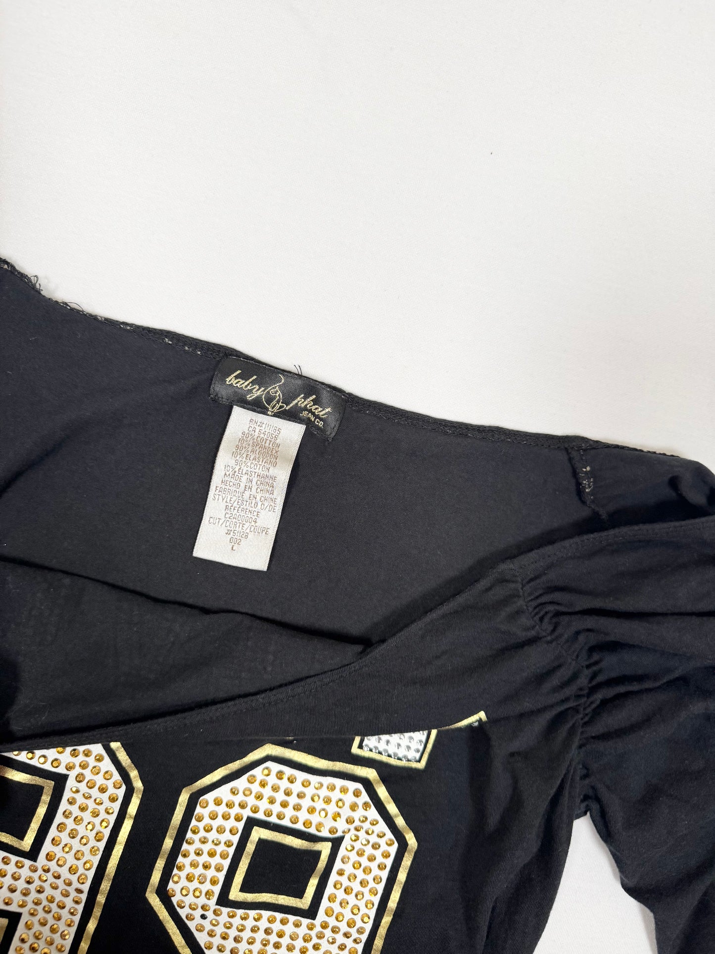 Baby Phat “99” Off Shoulder Top