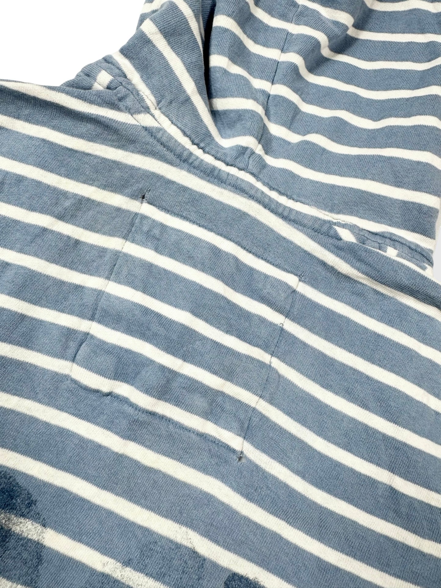 Abercrombie Blue Striped Hoodie ♡ M