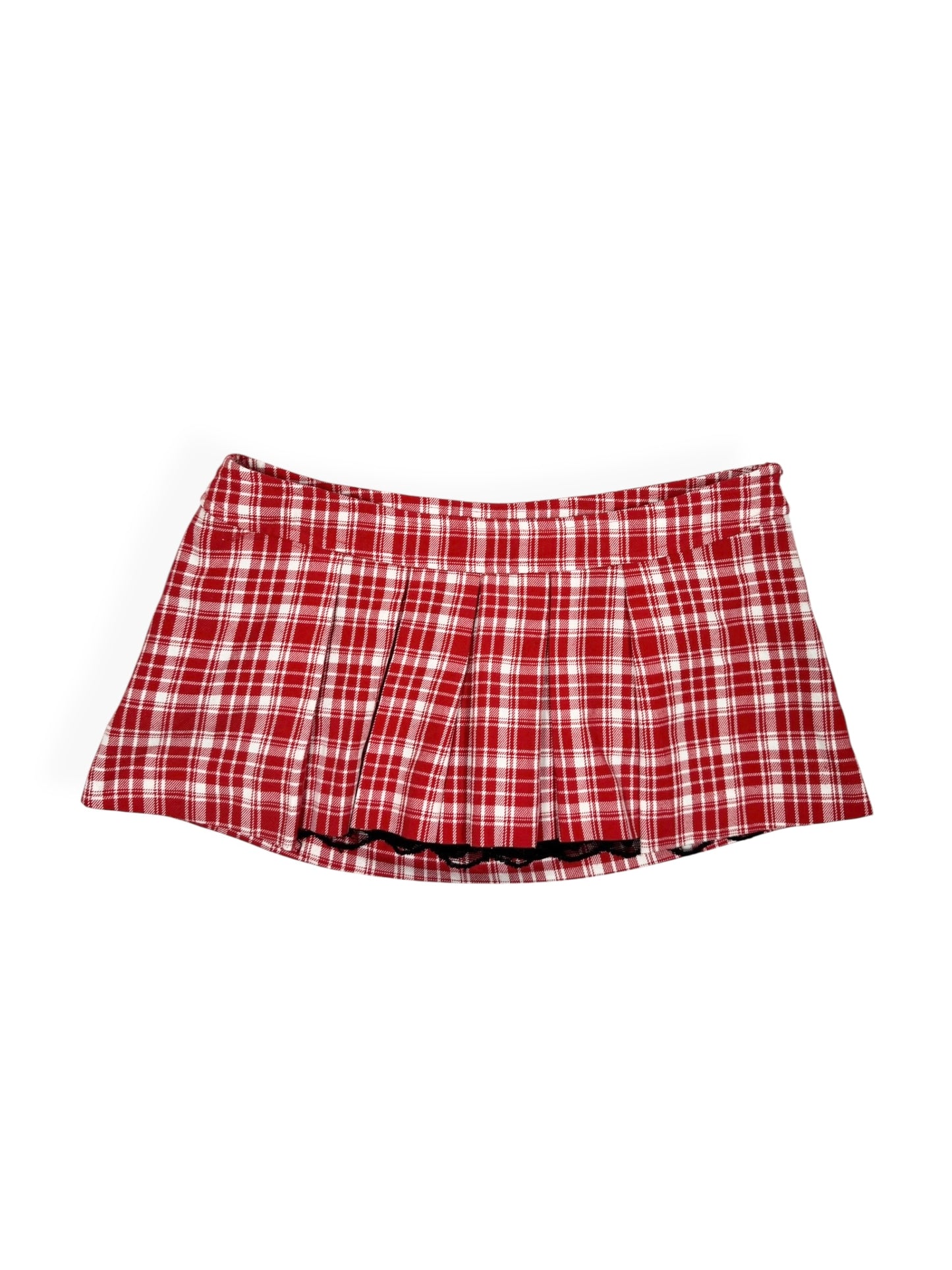 Plaid Micro Skirt