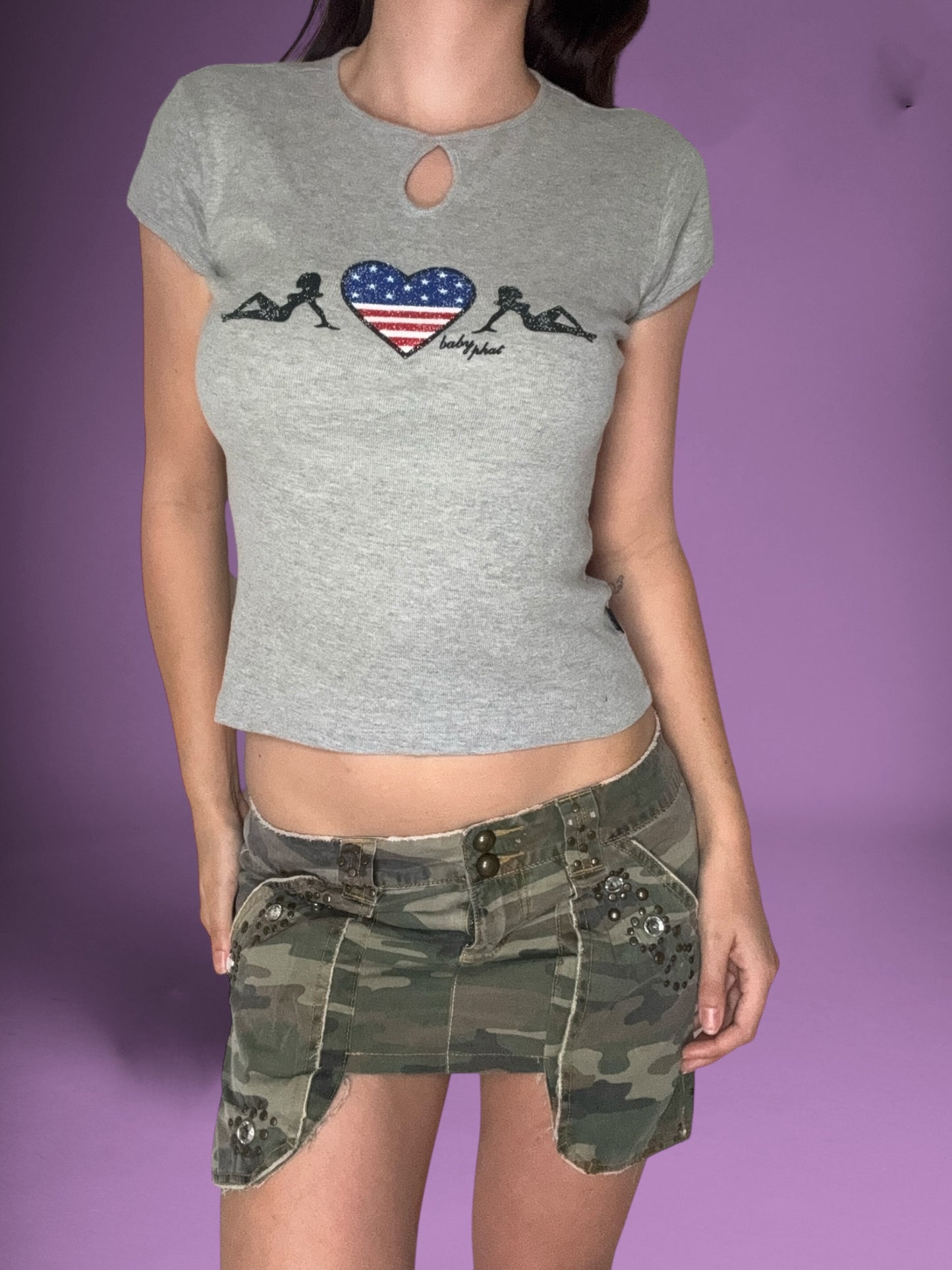 Baby Phat Tee ♡ Size S/M