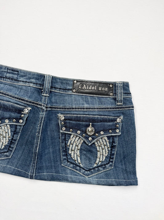 LA Idol Wing Mini Skirt ♡ M
