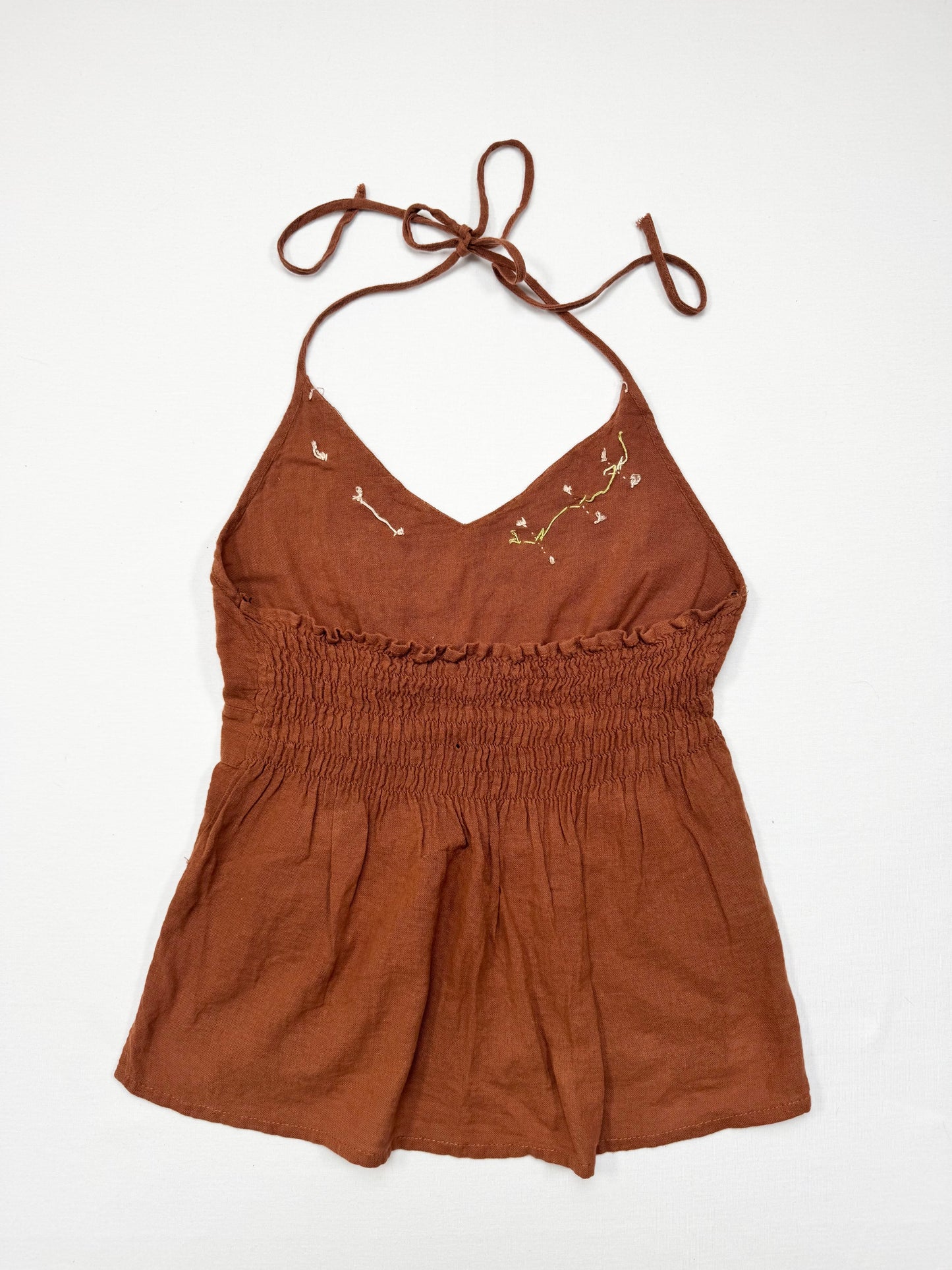 Brown Boho Halter ♡ M
