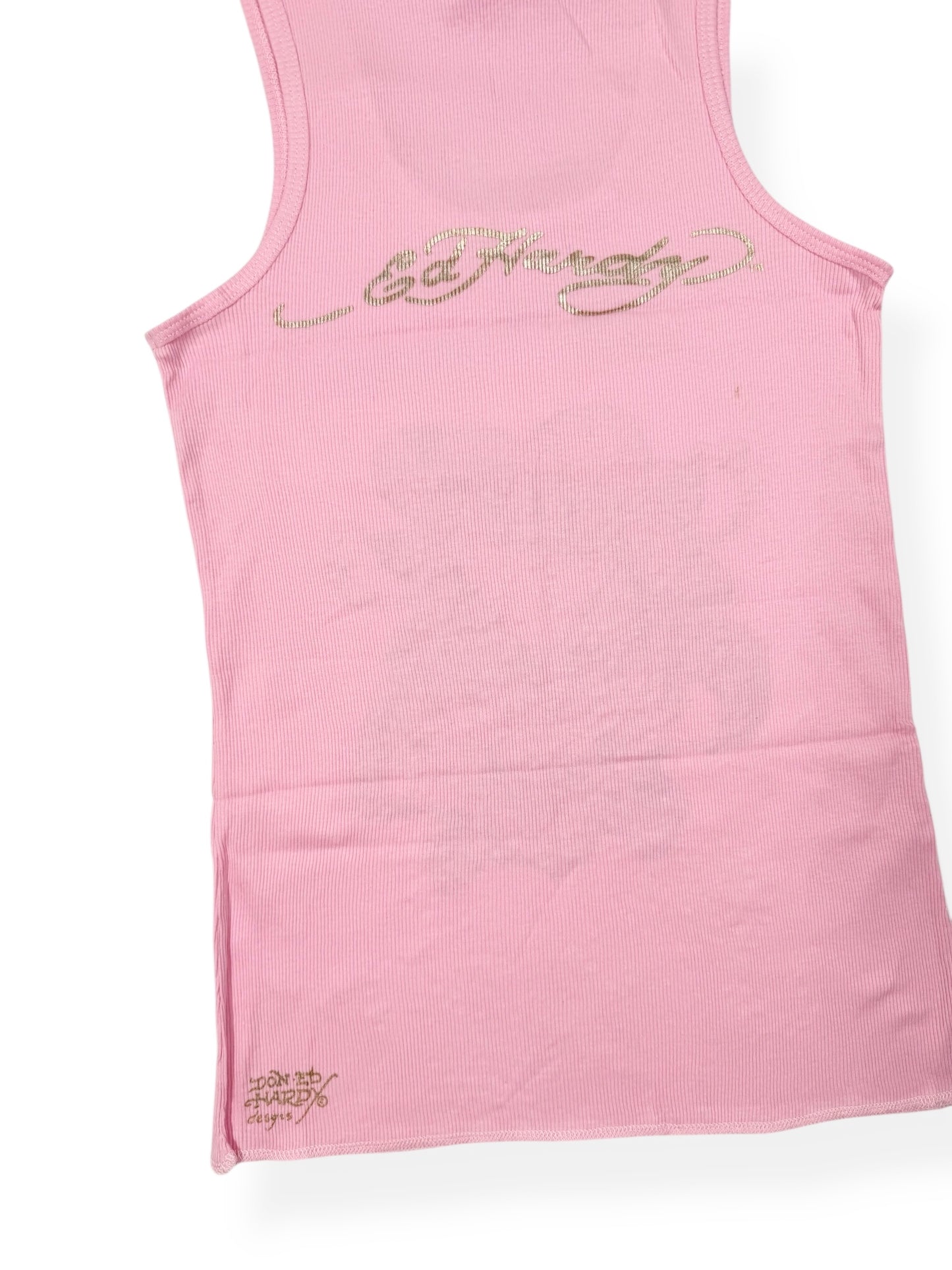 Pink Ed Hardy Tank
