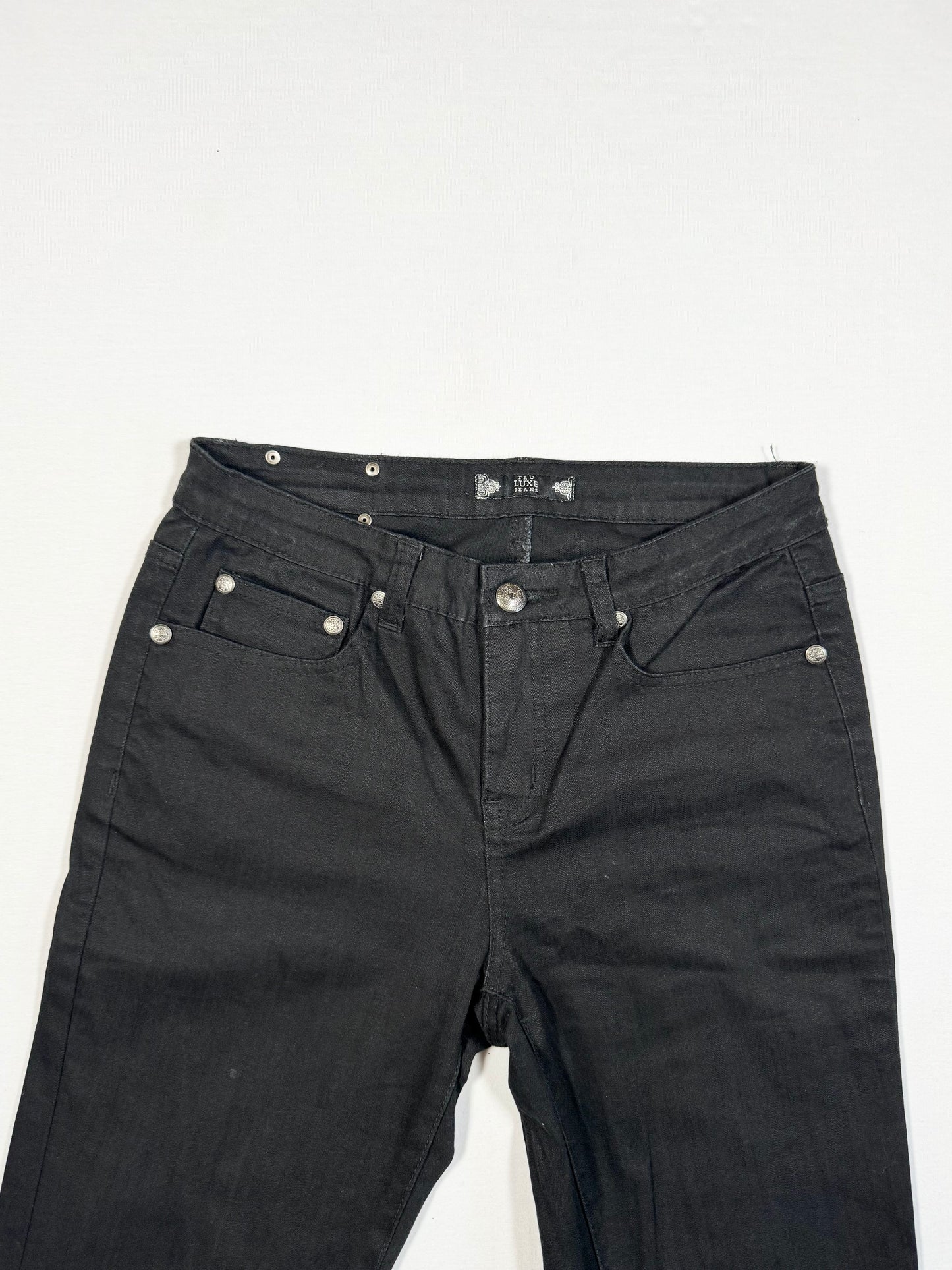 LUXE Cross Flared Jeans ♡ Size M