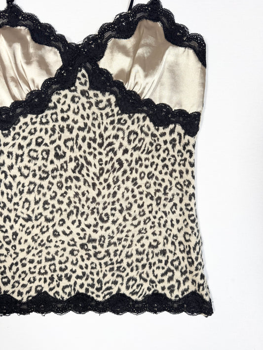 Leopard Micro Knit Cami ♡ Size M