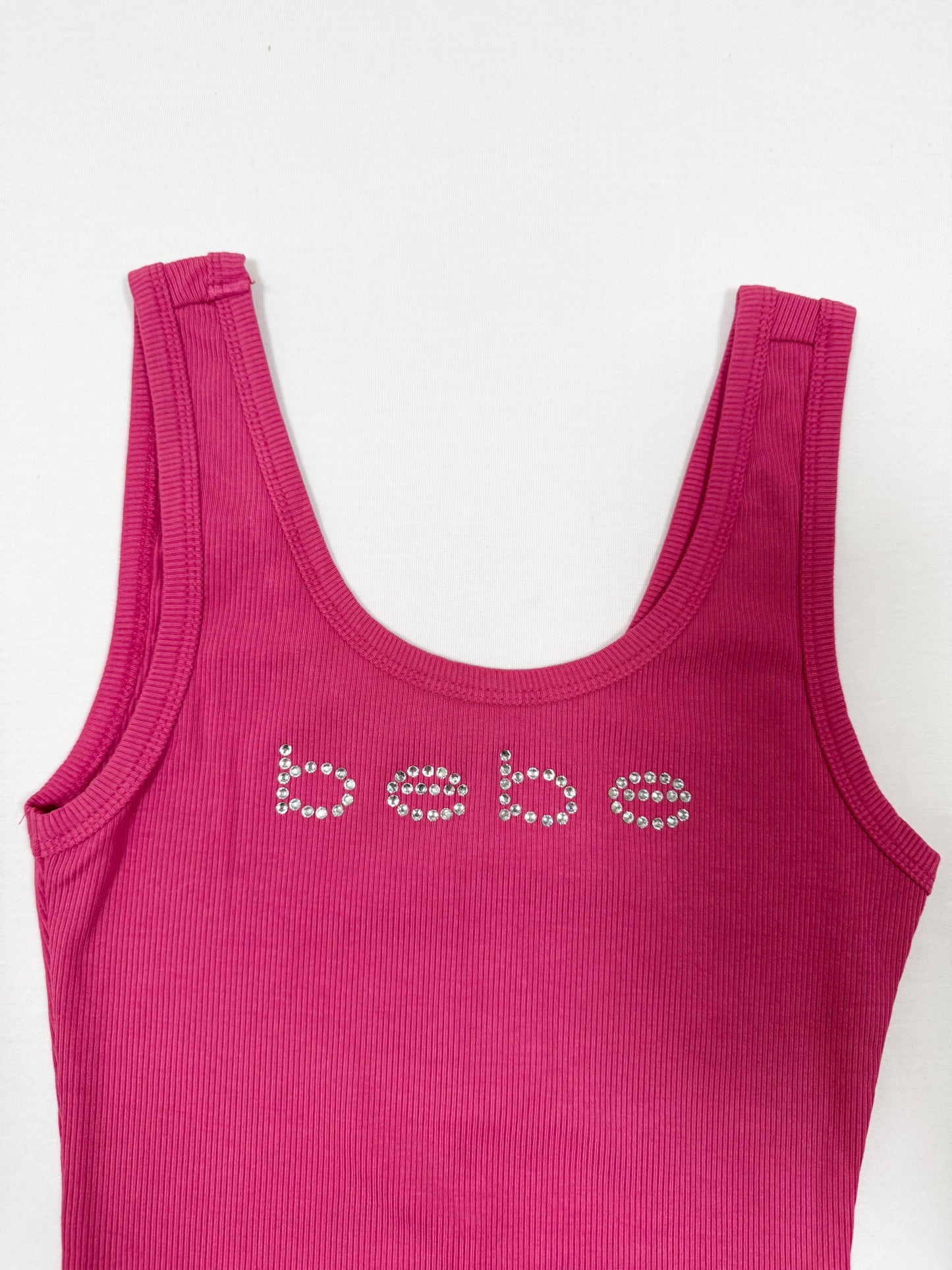 Hot Pink Bebe Tank