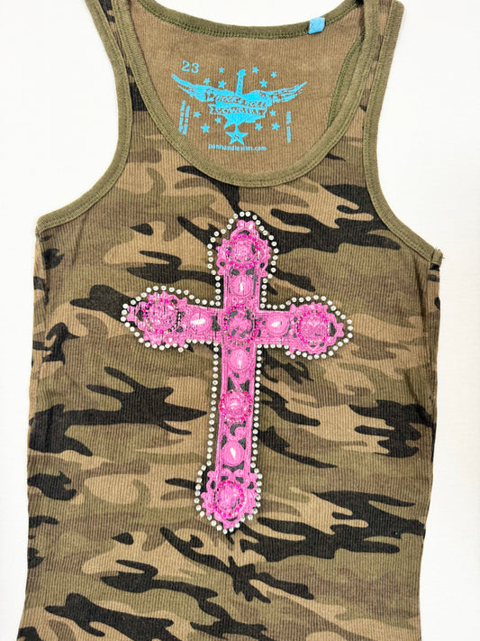 Cross Camo Tank