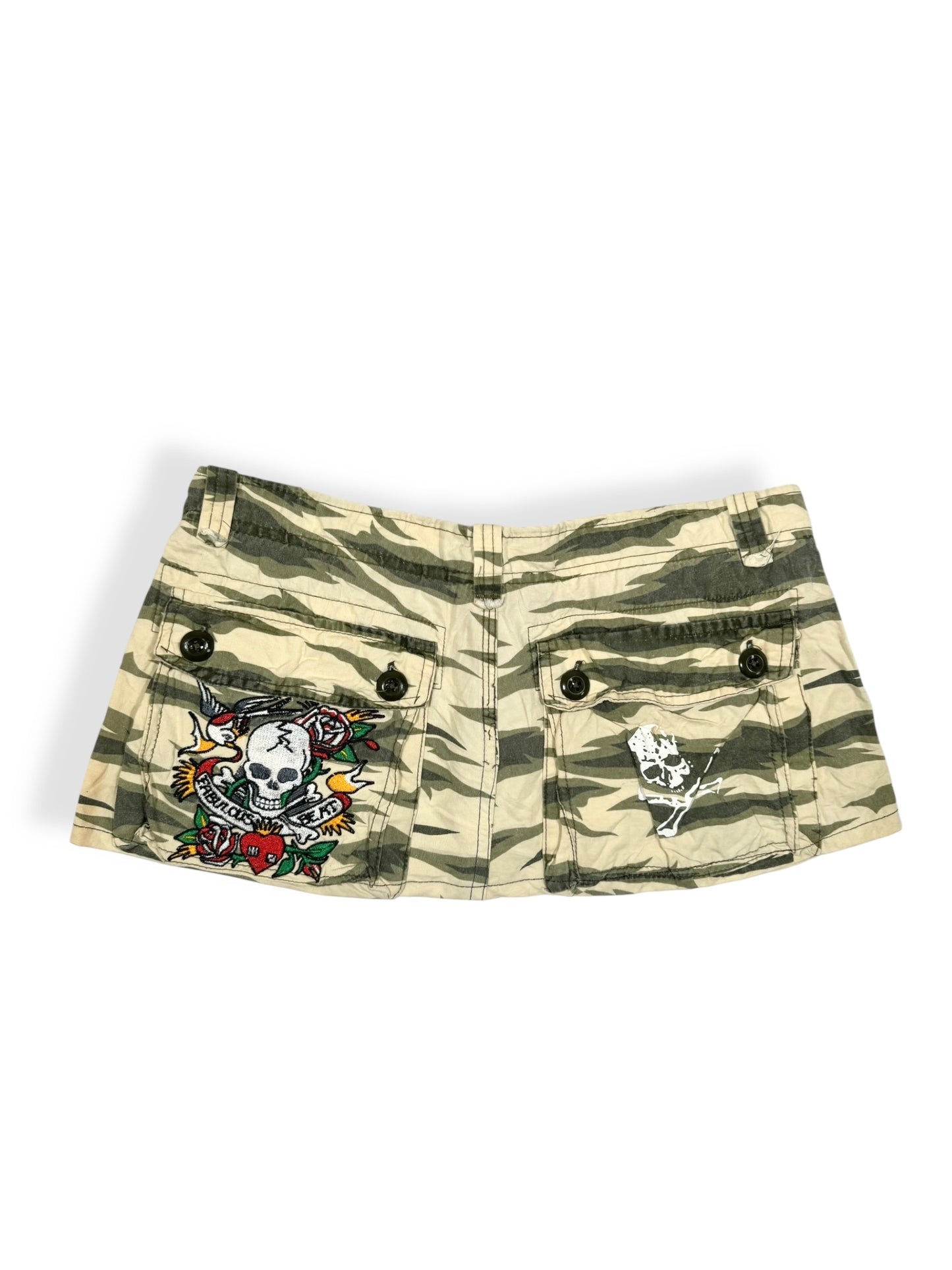 Camo Skull Skirt