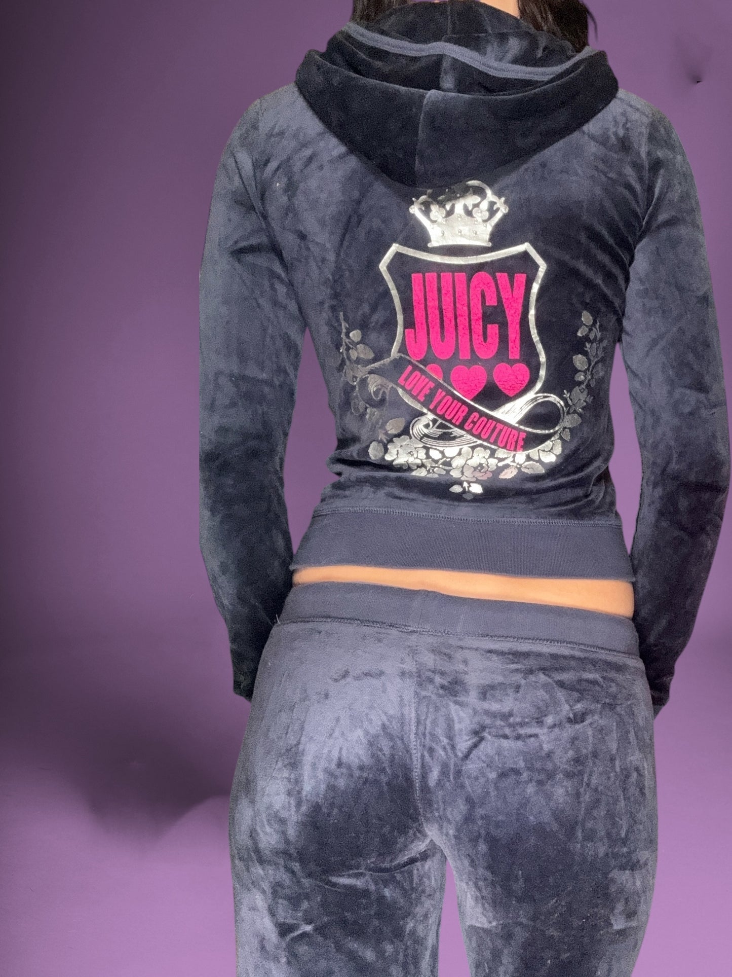 Juicy Couture Pink + Navy Tracksuit