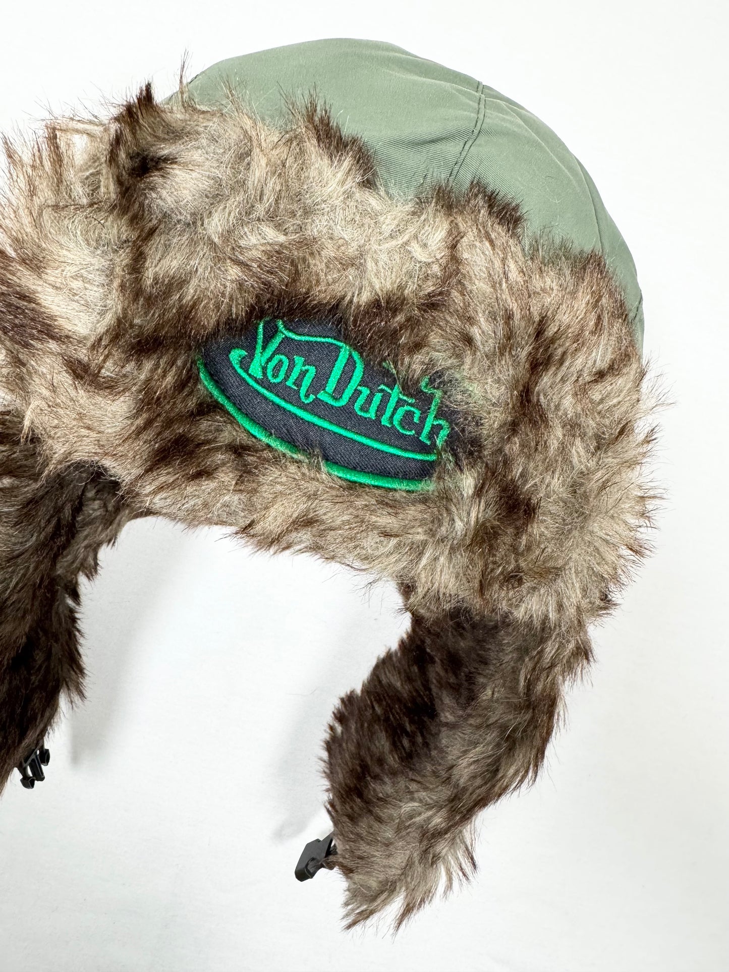 khaki Fur Von Dutch Hat