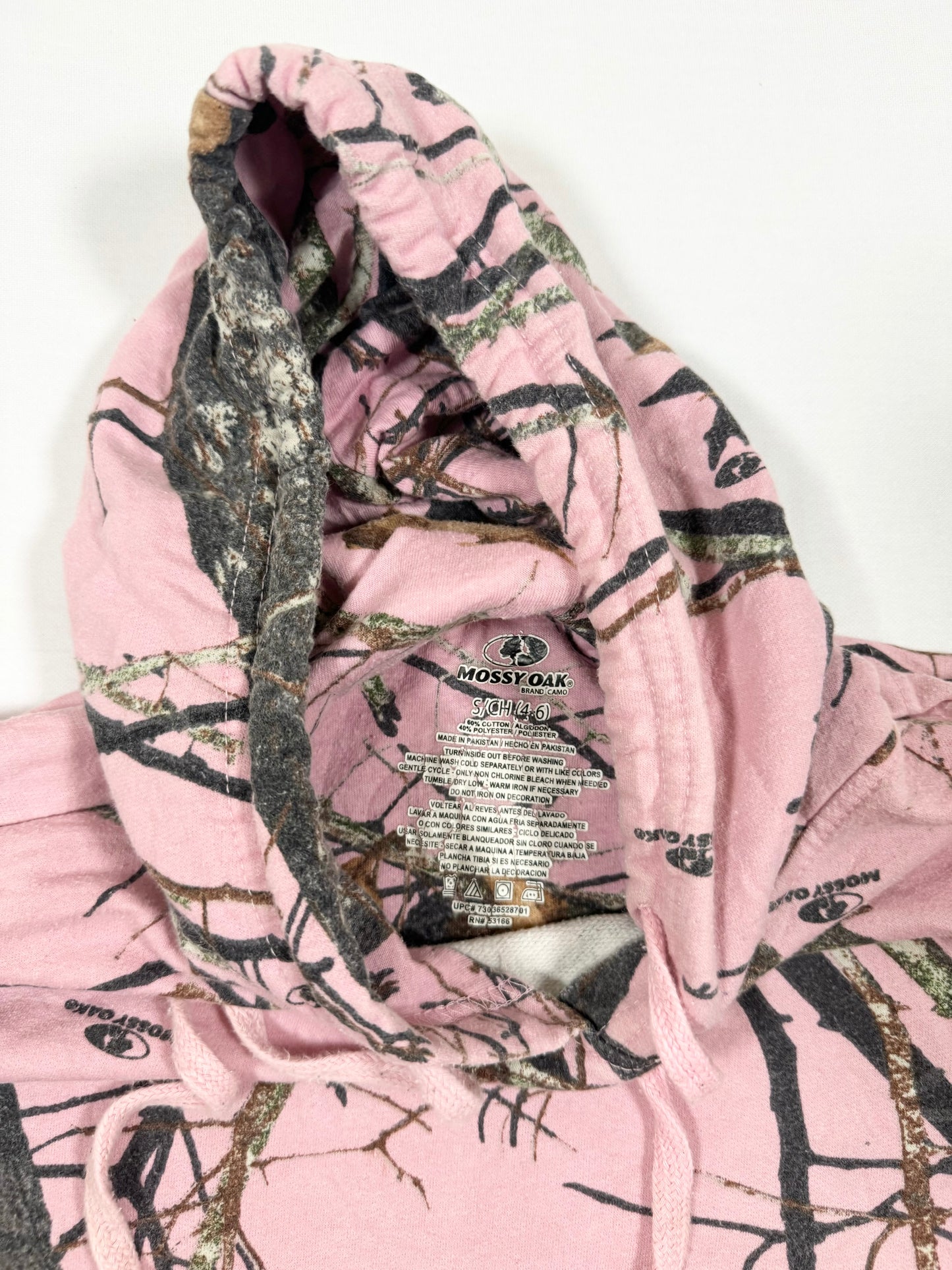 Mossy Oak Pink Real Tree Hoodie
