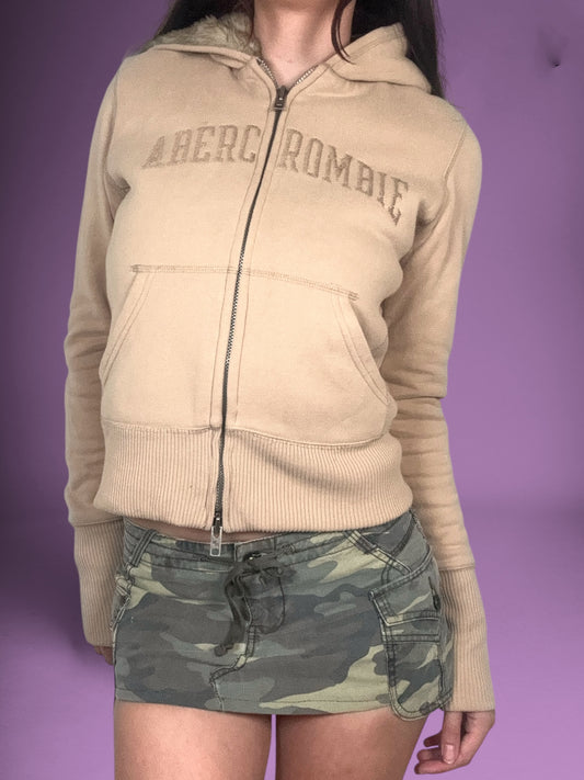 Abercrombie & Fitch Fur Hoodie
