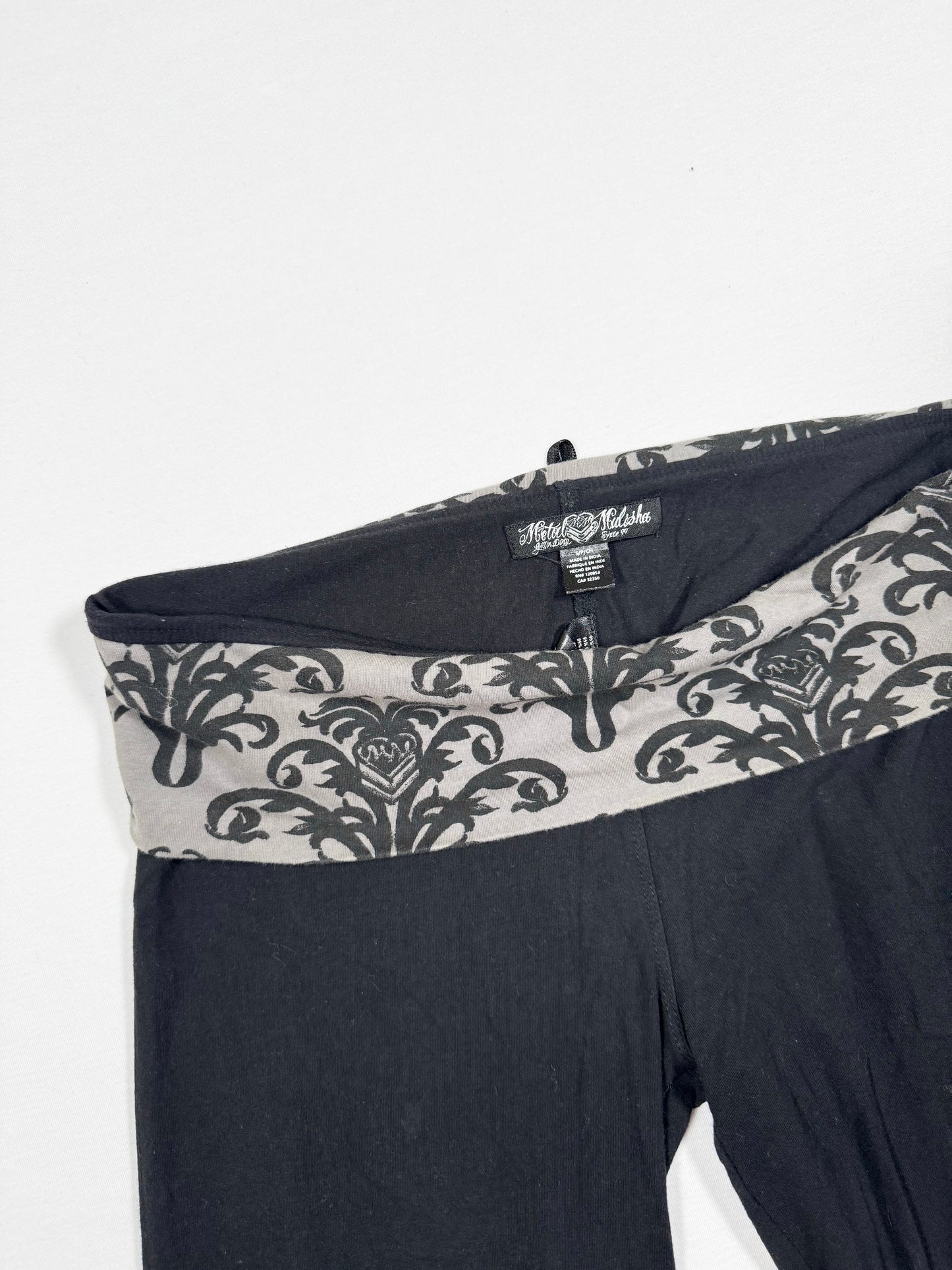 Metal Mulisha Corset Fold Over Leggings