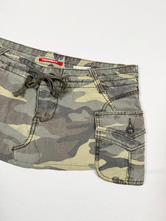Union Bay Camo Micro Skirt