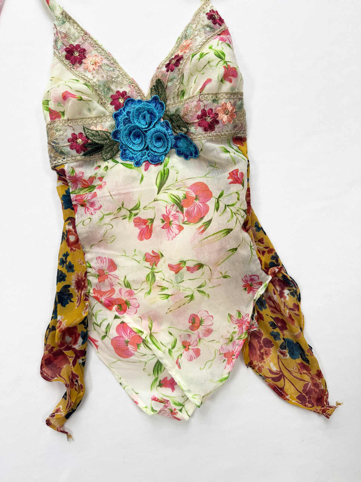 Reworked Floral Cami ♡ XS