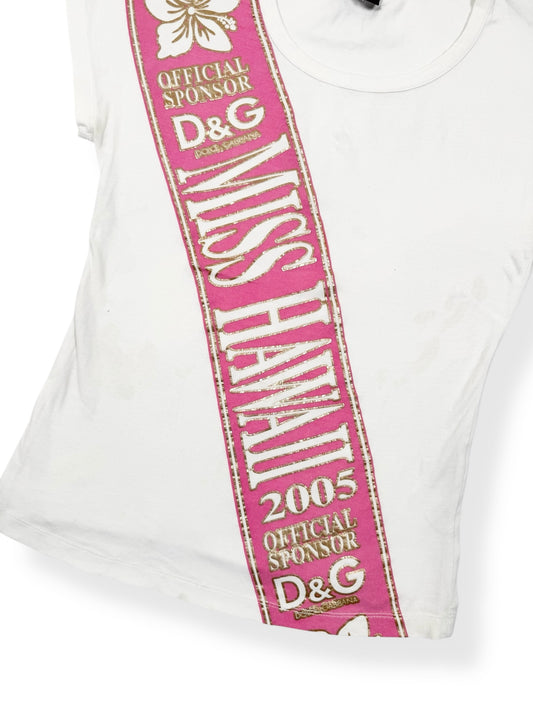 D&G Miss Hawaii Tee