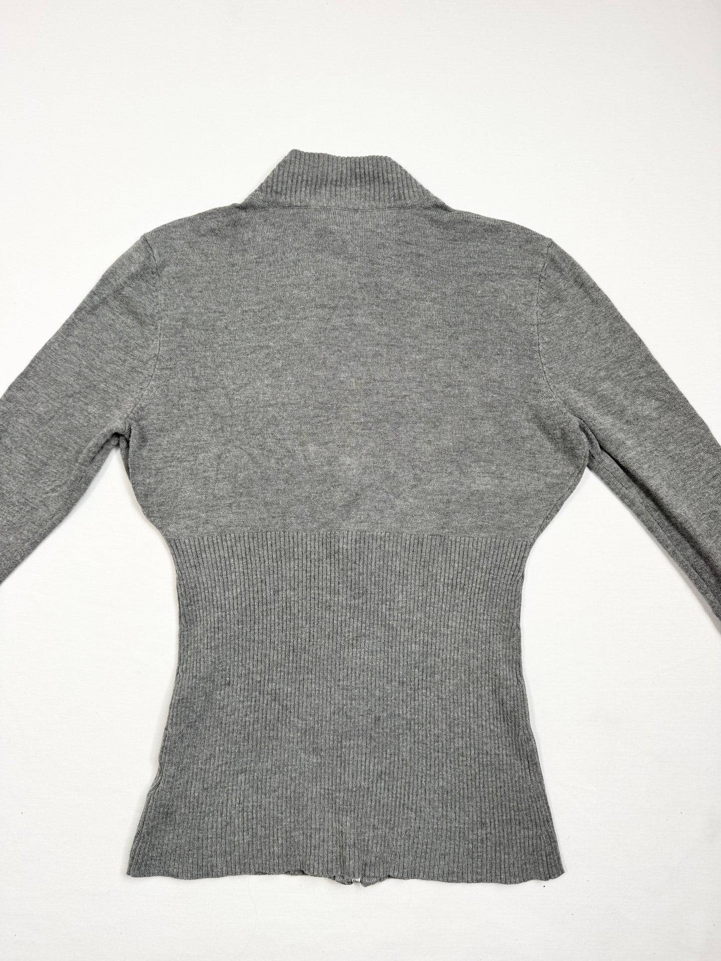 Guess Grey Zip Up ♡ M