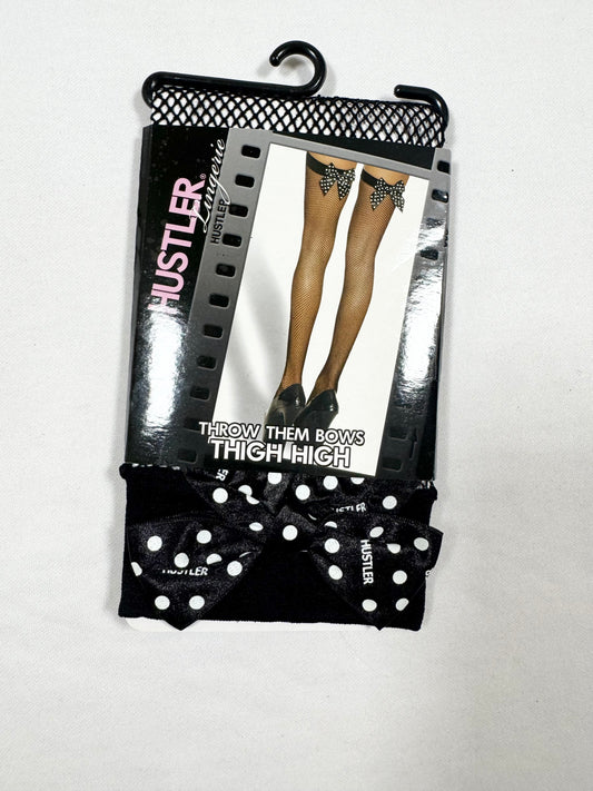 Hustler Fish Net Thigh High Socks ♡